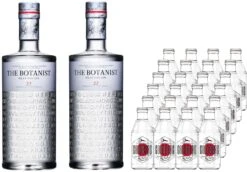 2x The Botanist Gin 0,7 Liter Mit 24x Goldberg Yuzu 0,2 Liter