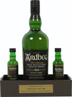 Ardbeg Whisky Exploration Pack 10 Jahre Mit 2 Miniaturen