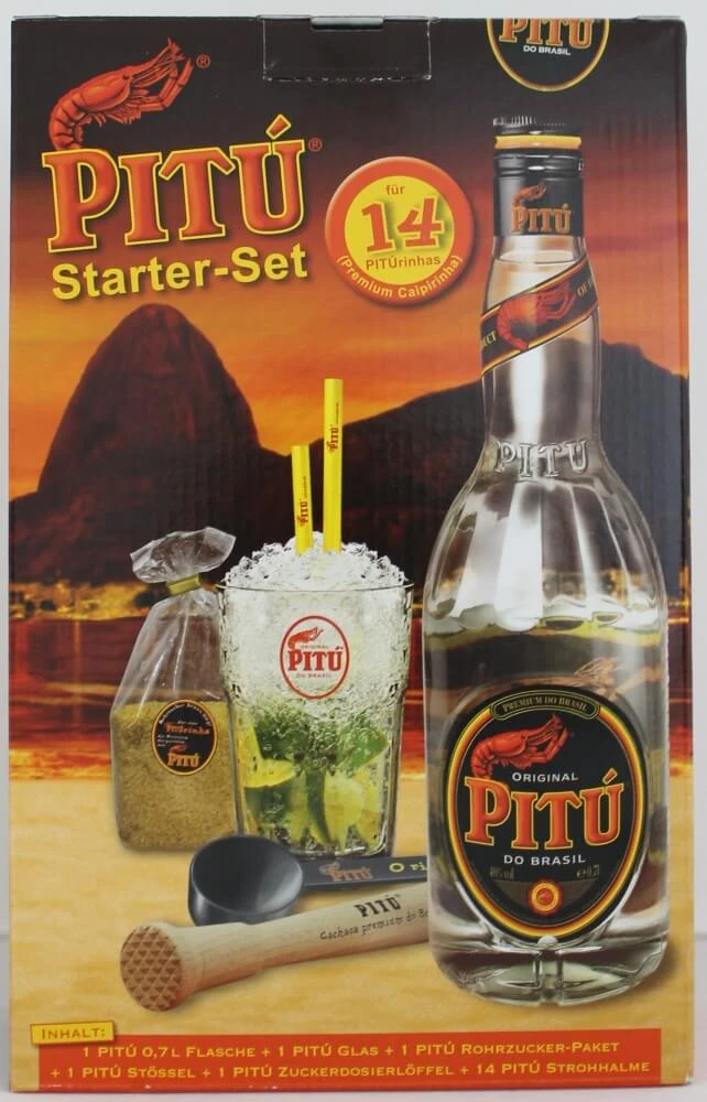 Cachaca Pitu Starter-Set 3 Cachaca Pitu Starter-Set