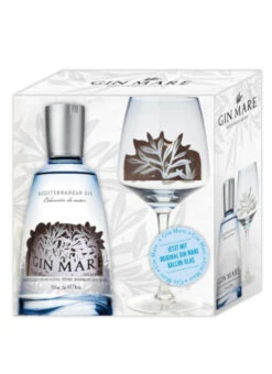 Gin Mare 0,7 Liter Mit Ballonglas