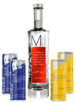 Monaco Vodka & Red Bull Summer Bundle 2,02 Liter
