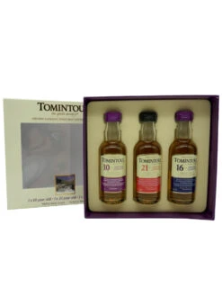 Tomintoul Whisky Tri Pack 3x 0,05 Liter