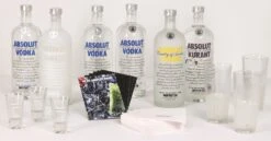Absolut Vodka Promotion Party Paket (6 Flaschen)