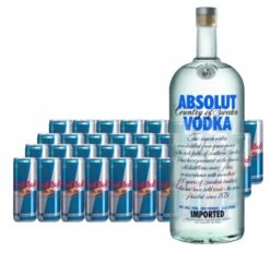 Absolut Vodka & Redbull Sugarfree Gigapack
