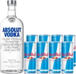 Absolut Vodka & Redbull Sugarfree Package