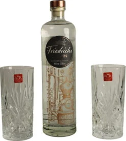 Friedrichs Dry Gin 0,7l Inkl. 2 Gläser