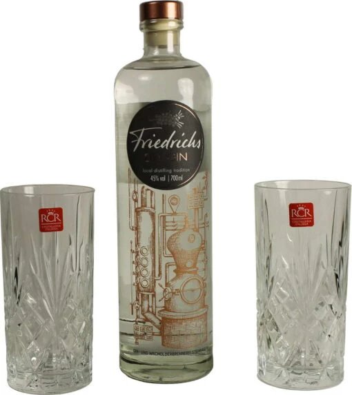 Friedrichs Dry Gin 0,7l Inkl. 2 Gläser 1 Friedrichs Dry Gin 0,7l Inkl. 2 Gläser -Getränke Verkäufe 2024 friedrichs dry gin 0 7l inkl 2 glaser 25884 77219