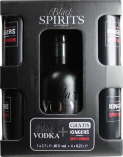 Gansloser Vodka & Kingers Spicy Ginger Set 1,7 Liter