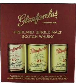 Glenfarclas Collection 15 Jahre / 21 Jahre / 25 Jahre 3x 0,05 Liter -Getränke Verkäufe 2024 glenfarclas collection 15 jahre 21 jahre 25 jahre 69161 bw6694