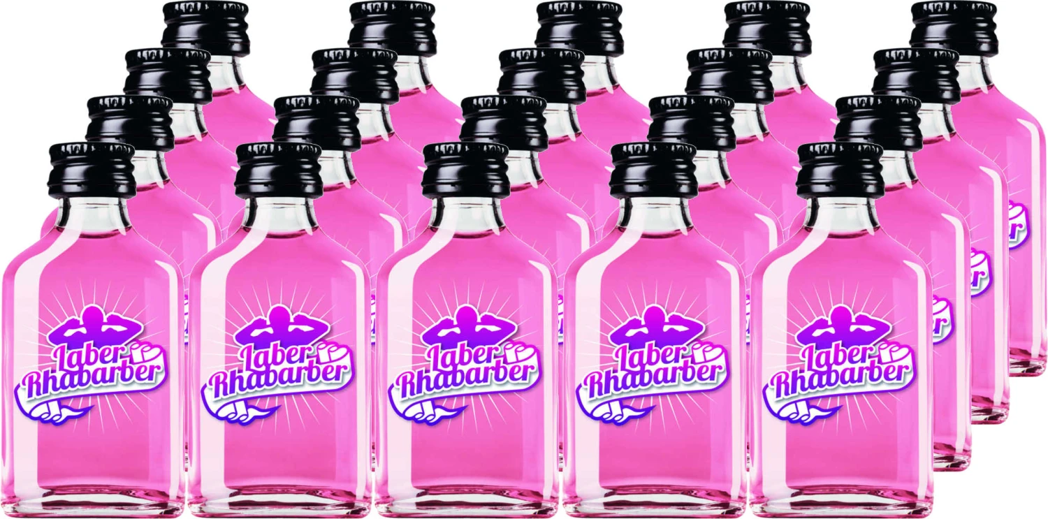 Laber Rhabarber Faschingslikör 20er Pack 3 Laber Rhabarber Faschingslikör 20er Pack – Bild 2
