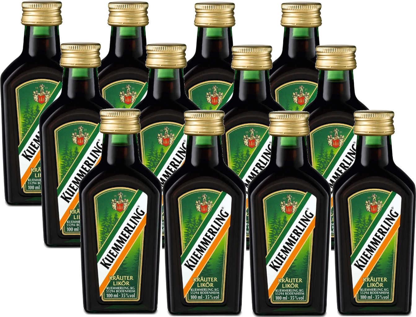 Kümmerling Kräuterlikör 35% 12x0,1 L 3 Kümmerling Kräuterlikör 35% 12x0,1 L