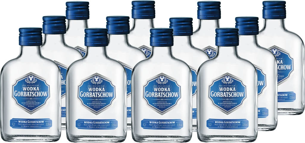 Wodka Gorbatschow 12 X 0,2 Liter 3 Wodka Gorbatschow 12 X 0,2 Liter