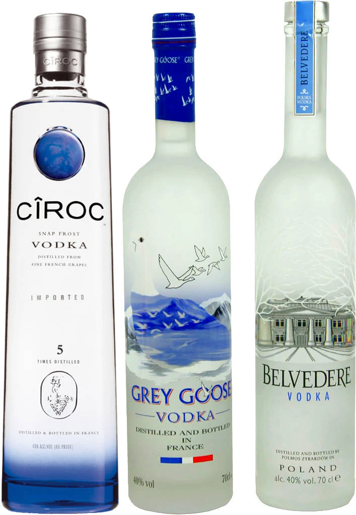 Premium Vodka Bundle 3 Premium Vodka Bundle