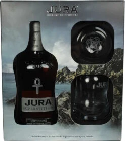 Isle Of Jura Whisky Superstition 0,7l Mit 2 Tumbler