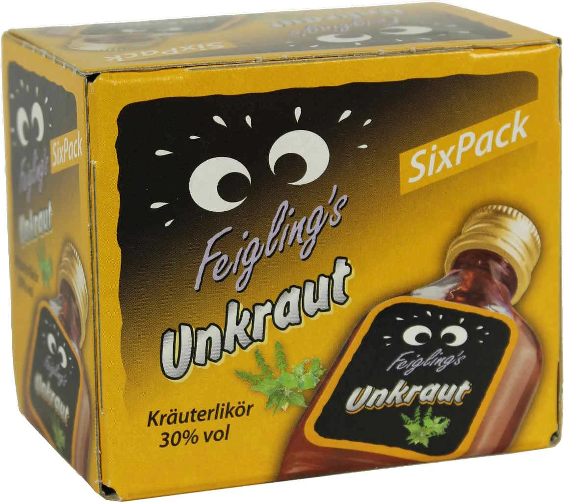 Kleiner Feigling Unkraut Mini 6 X 0,02 Liter 3 Kleiner Feigling Unkraut Mini 6 X 0,02 Liter