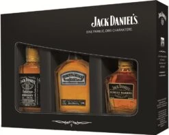 Jack Daniels Whiskey Family Of Brands Tastingset 3x5cl