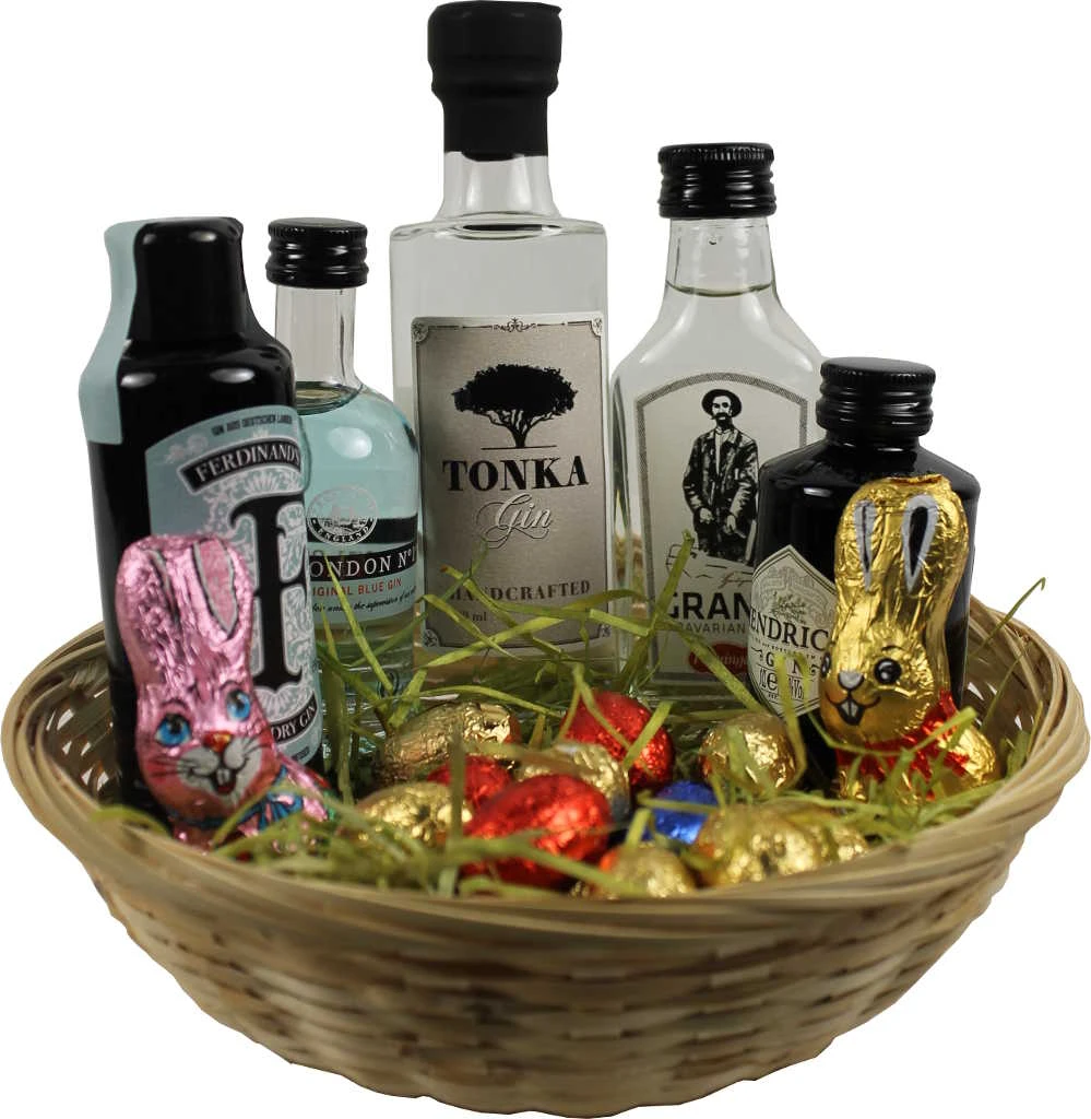 Osterkorb - Gin Favoriten 3 Osterkorb - Gin Favoriten