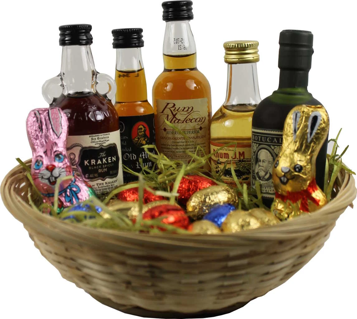 Osterkorb - Rumfreunde 3 Osterkorb - Rumfreunde