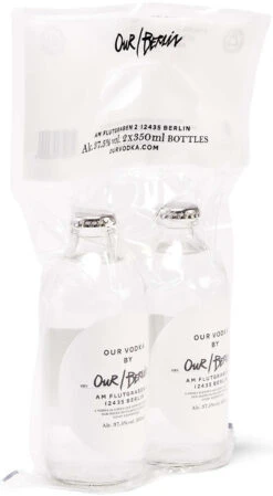 Our Berlin Vodka Vakkum-Duo-Pack 2 X 0,35 Liter