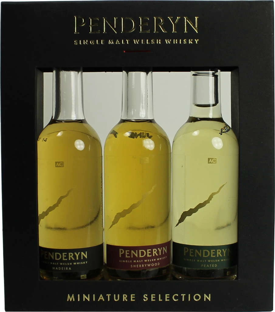 Penderyn Gift Pack 3 X 5 Cl (Penderyn & Peated & Sherrywood ) 3 Penderyn Gift Pack 3 X 5 Cl (Penderyn & Peated & Sherrywood )