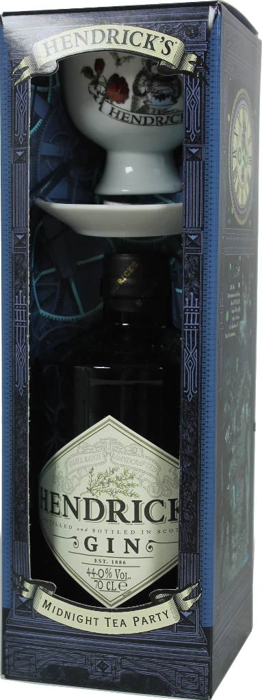 Hendrick's Gin 0,7 Liter Tea Cup Pack 3 Hendrick's Gin 0,7 Liter Tea Cup Pack