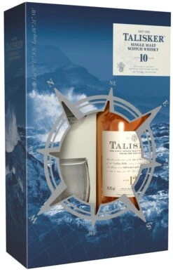 Talisker Whisky 10 Jahre In Geschenkverpackung Mit 2 Gläsern