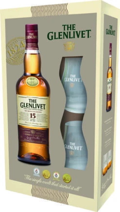 The Glenlivet Whisky 15 Jahre Im Geschenkset